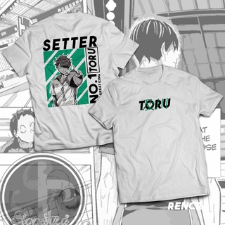 เสื้อยืดผู้หญิง - #%...... Signatura Tees เสื้ออะนิเมะ Haikyu Series หมายเลข 1 Setter Toru Oikawa อ