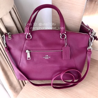 🌟พร้อมส่ง🌟COACH PRAIRIE SATCHEL IN PEBBLE