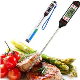 Di shop เทอร์โมมิเตอร์ดิจิตอล เทอร์โมมิเตอร์แบบเสียบ เครื่องวัดอุณหภูมิ digital thermometer