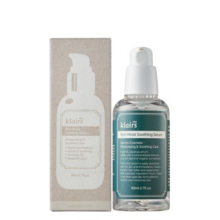 (ของแท้/พร้อมส่ง) DEAR KLAIRS : RICH MOIST SOOTHING SERUM 80ml.