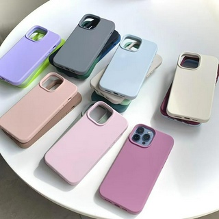 เคสสีพื้นพาสเทล กำมะหยี่ ใช้สำหรับ iPhone 13 pro max เคสซิริโคน สำับรุ่น ไอโฟน 13 ไอโฟน 13โปร ไอโฟน 13 โปรแม็กซ์ มี 15สี