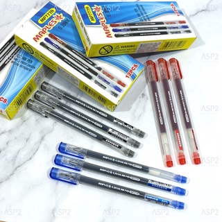 [3ด้าม/6ด้าม/12ด้าม] ปากกาเจล เมเปิ้ล Maples INK PEN MP777A 0.38 น้ำเงิน/ดำ/แดง/คละสีหมึกได้