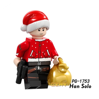 ของเล่นตัวต่อ ฟิกเกอร์ Han Solo Star war ขนาดเล็ก ของขวัญคริสต์มาส ปีใหม่ PG1753