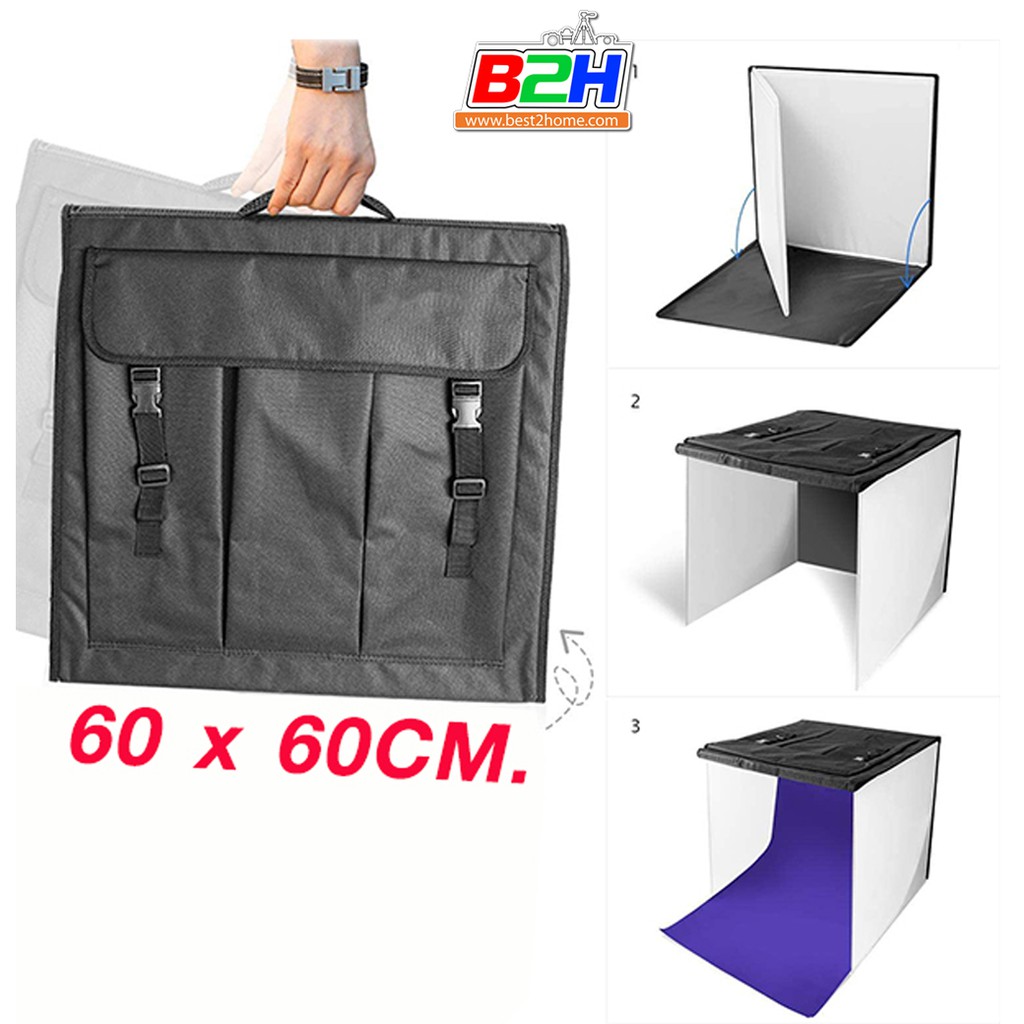 เต้นท์ถ่ายภาพสตูดิโอขนาดใหญ่-60x60-ซม-light-camera-photo-studio-kit-tent-box