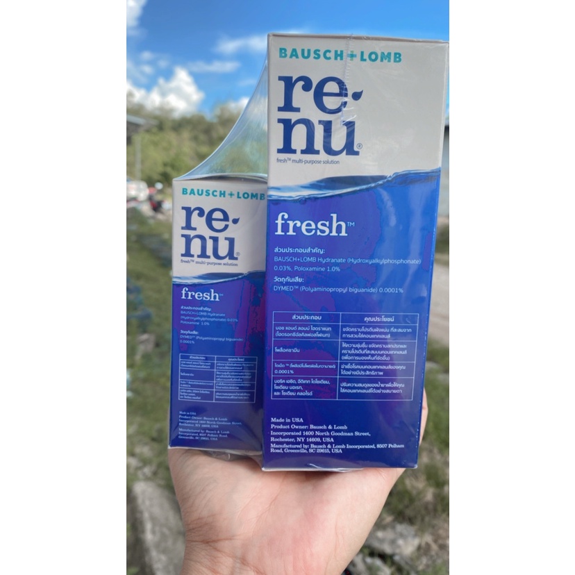 renu-fresh-น้ำยาล้างคอนแทคเลนส์-รีนิวเฟรช-แพ็คคู่สุดคุ้ม