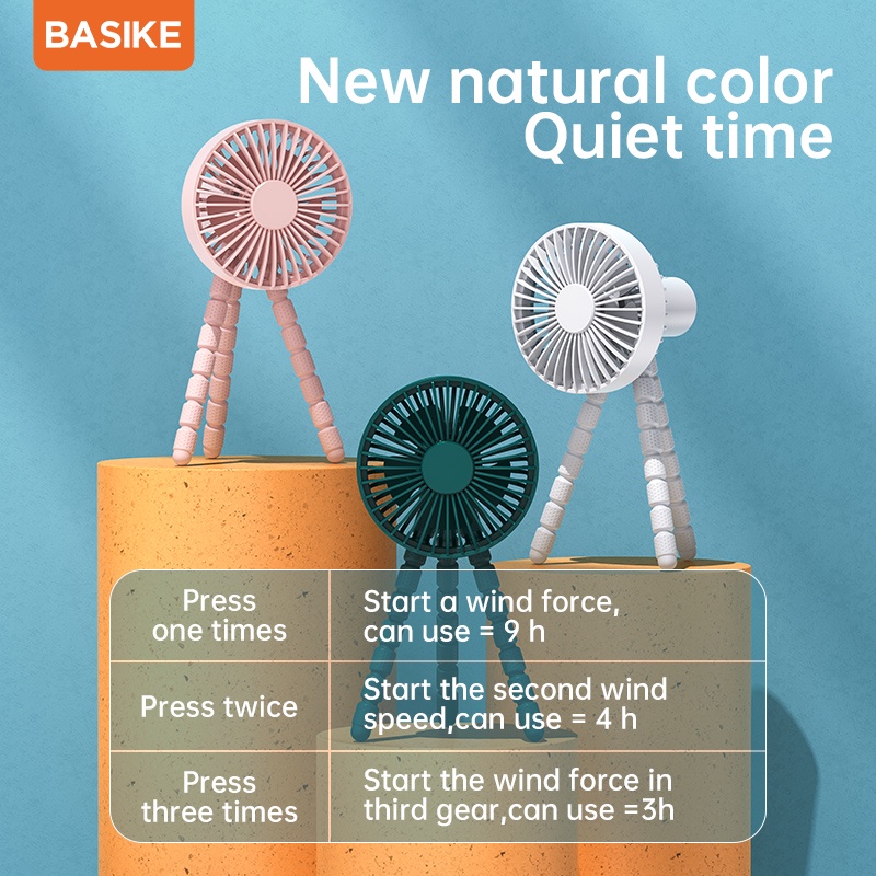 basike-table-fan-พัดลม-พัดลมตั้งโต๊ะ-พัดลมอัจฉริยะ-ปรับโหมดลมได้-3-ระดับขนาดเล็ก-เสียงรบกวนต่ำ-พกพาสะดวก