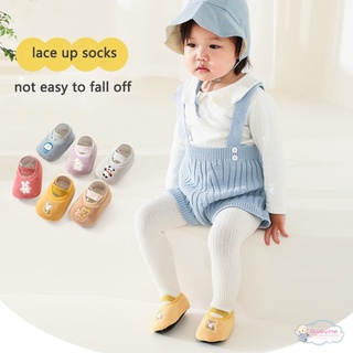 รองเท้าเด็กวัยหัดเดิน เด็กทารก เด็กผู้หญิง ถุงเท้าพื้น กันลื่น รองเท้าพื้นนุ่ม เด็กวัยหัดเดิน ถุงเท้าพิมพ์ ลําลอง
