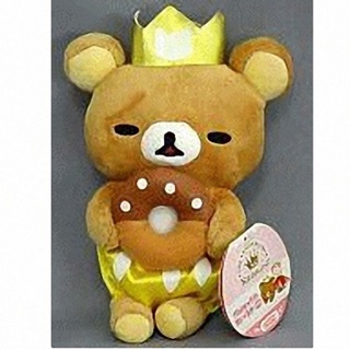 แท้ 100% จากญี่ปุ่น ตุ๊กตา ซานเอ็กซ์ รีลัคคุมะ โดนัท San-x Rilakkuma Donut Plush Doll