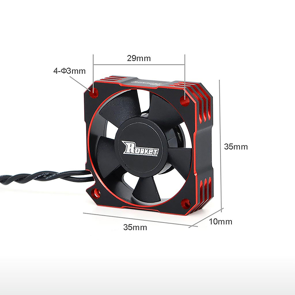 wholesale-rocket-cooling-fan-35mm-metal-motor-cooling-fan-8-5v-21000rpm-heat-dissipation-cooling-fan-for-1-10-1-12-1-8-rc-พัดลม-delta-รอบจัด-2600-rpm-จัดส่งในไทย-ประกัน-1ปี