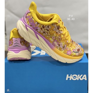 Hoka รองเท้าผ้าใบผูกเชือกพร้อมกล่อง