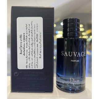 สินค้า Dior Sauvage Parfum ขนาดทดลอง 10 ml (หัวแต้ม)💥ของแท้ฉลากไทย💥