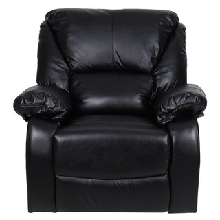 RECLINER BARTON SX-8197-1 สีดำ ผ่อนคลายได้ทุกเมื่อ ด้วย เก้าอี้ผักผ่อน ดีไซน์สวยงาม ฟังก์ชั่นหลากหลาย โครงสร้างผลิตจากไม