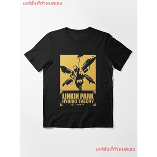 เสื้อยืดโอเวอร์ไซส์ลิงคินพาร์ก วงร็อค Hybrid Theory Essential T-Shirt Linkin Park เสื้อยืดผู้หญิง เสื้อยืดผู้ชาย เสื้อยื