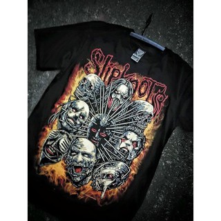 NTS 267 Slipknot ROCK เสื้อยืด เสื้อวง เสื้อดำ สกรีนลายอย่างดี ผ้าหนานุ่ม ไม่หดไม่ย้วย NTS T SHIRT S M L XL XXL