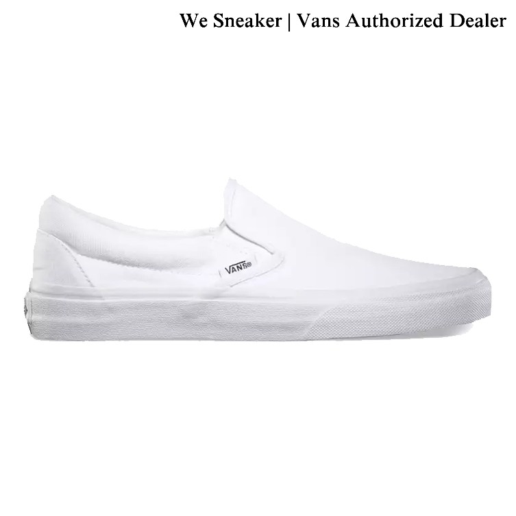 รูปภาพของVANS Slip-On (Classic) True White รองเท้า VANS การันตีของแท้ 100% by WeSneaker VANS Thailand Authorized Dealerลองเช็คราคา