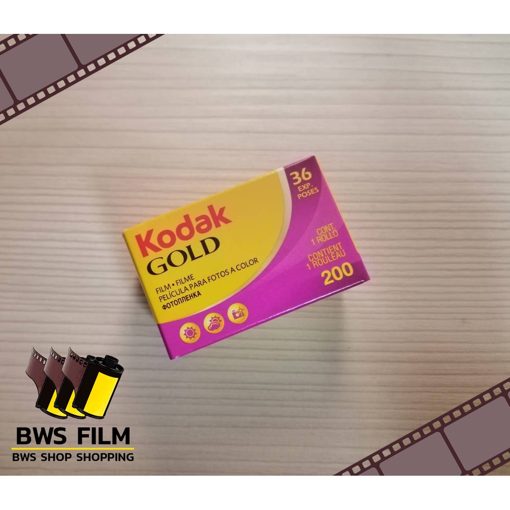 ภาพหน้าปกสินค้าฟิล์มถ่ายรูป ฟิล์มสี Kodak Gold 200  35mm (135) 36 รูป Color Negative Film จากร้าน bws_shop_shopping บน Shopee