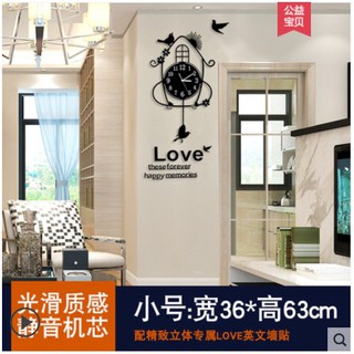 pre order นาฬิกาแต่งผนังแบบเก๋ wall clock