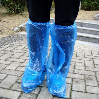 สินค้า 🔥🔥 ของใหม่ ！! พลาสติกคุมรองเท้ากันฝน  แบบใช้แล้วทิ้ง