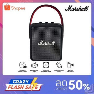 ภาพขนาดย่อของสินค้าsale มาร์แชลลำโพงสะดวกMarshall Stockwell II Portable Bluetooth Speaker Speaker The Speaker Black IPX4Wate 100%