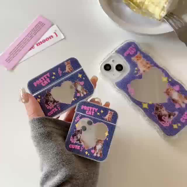 เคสหูฟัง-แบบกระจก-แฟชั่นหรูหรา-สําหรับ-airpods-pro-2-airpods-1-2-3
