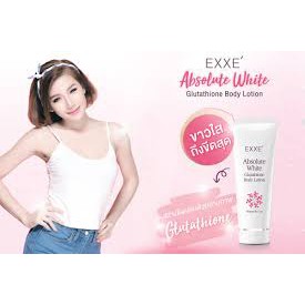 exxe-absolute-white-glutathione-body-lotion-โลชั่นบำรุงผิว-ขาวกระจ่างใสอย่างเป็นธรรมชาติ