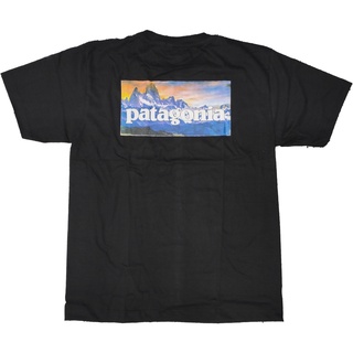 ⭐ patagonia ⭐ เสื้อยืด คอกลม แขนสั้น แฟชั่น ภูเขา พาธาโกเนีย พาตาโกเนีย unisex パタゴニア