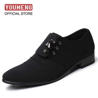 Mens Business Black Leather Shoes Pointed Toe Leather Shoes Oxford Leather Shoes Casual Leather Shoes