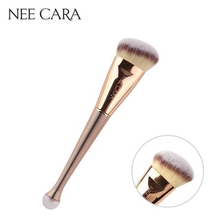 Nee Cara Mermaid Single Brush #N881 : neecara แปรง แต่งหน้า ด้ามทอง ขนนุ่ม x 1 ชิ้น @beautybakery