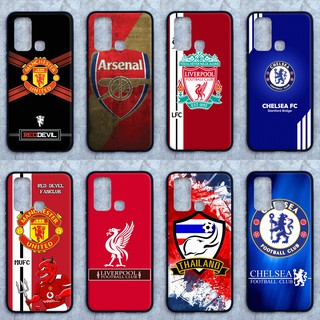 เคส Vivo Y30 / Y50 ใช้เคสเดียวกัน ลายสโมสรฟุตบอล ขอบนิ่มหลังแข็ง เคส ถือ เคส Caseเคส TPU ขอบนิ่มหลังแข็ง ไม่ขูดตัวเครื่อ