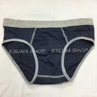 Esuna shop กางเกงในชาย ผ้าคอตตอน กางเกงในชาย ผ้านิ่ม ใส่สบาย ขอบไม่เจ็บ ของแท้100%เอว 28-32