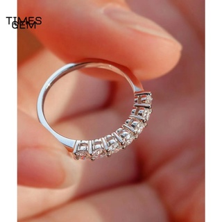 สินค้า Times Gem แหวนเปิด D Moissanite สําหรับผู้หญิง KMR013#04