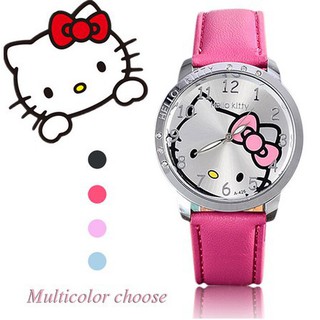 ภาพหน้าปกสินค้านาฬิกา Hello Kitty นาฬิกาเด็ก นาฬิกาการ์ตูน นาฬิกาข้อมือแฟชั่น นาฬิกาข้อมือหนัง ส่วนลด100 บาท โค้ด ที่เกี่ยวข้อง