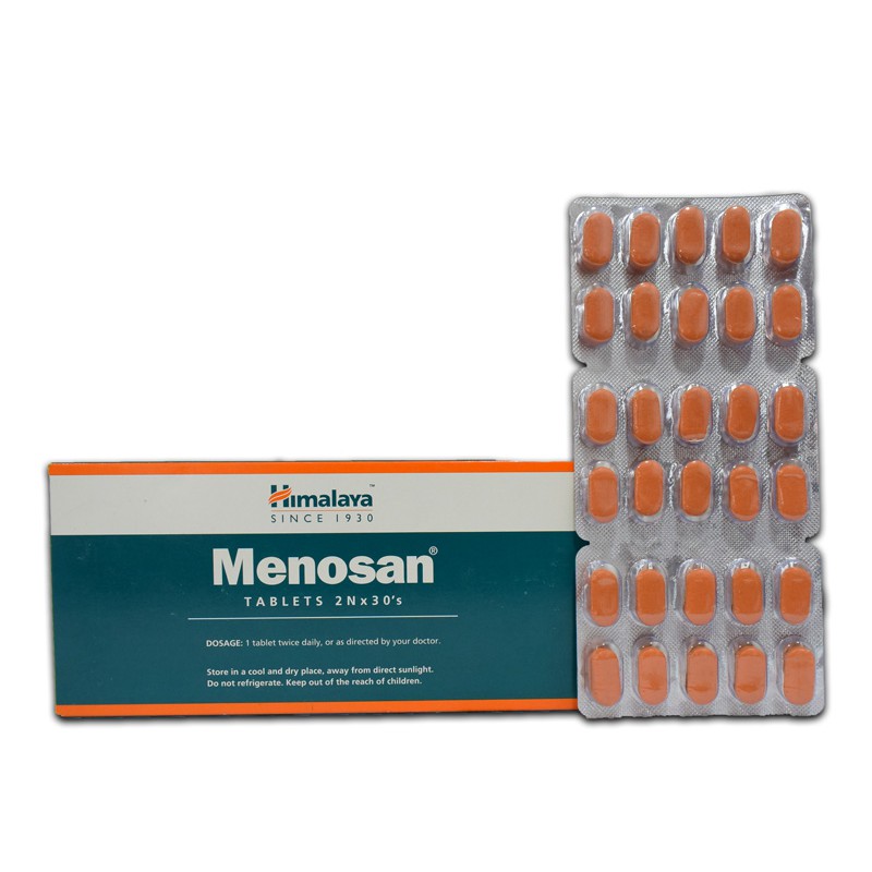 himalaya-menosan-60-เม็ด-สมุนไพรสำหรับผู้หญิง-50-วัยหมดประจำเดือน-วัยทอง-ลดอารมณ์แปรปรวน