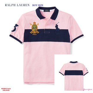 RALPH LAUREN COTTON MESH POLO SHIRT (BOY SIZE 8-20)