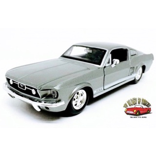 โมเดลรถเหล็ก 1/24 Mustang GT 1967