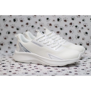 BAOJI รุ่น BJM 647 WHITE รองเท้าผ้าใบ ผู้ชาย สีขาว แฟชั่น สินค้าใหม่มือ1 ลิขสิทธิ์ของแท้100% จาก Baoji มีของ พร้อมส่ง