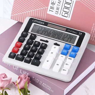 CT-2135 เครื่องคิดเลข 14 หลัก 14 Digits Electronic Calculator