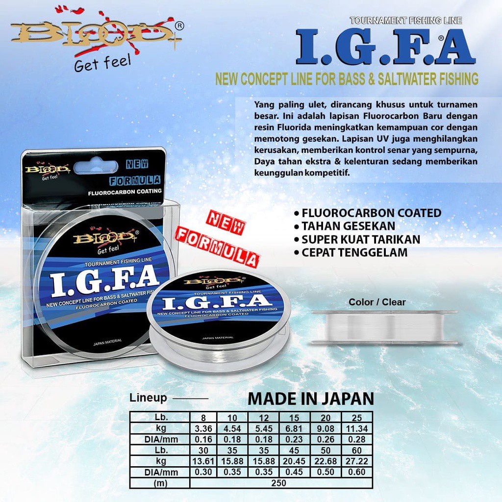 BEST IGFA MONO BLOOD STRINGS สีใส | Shopee Thailand