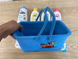 ภาพขนาดย่อของภาพหน้าปกสินค้าKodomo Gift Set ชุดของขวัญ โคโดโม (ตะกร้าสีฟ้า) ชุดของขวัญเด็กแรกเกิด โคโดโมะ จากร้าน aimnattapon บน Shopee ภาพที่ 4