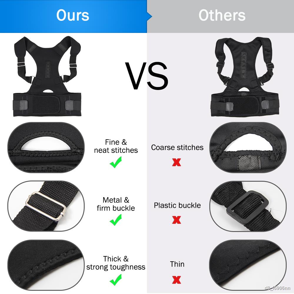 aptoco-magnetic-posture-corrector-belt-for-lumbar-lower-back-support-shoulder-brace-men-women-belt-corset-black-white-nu