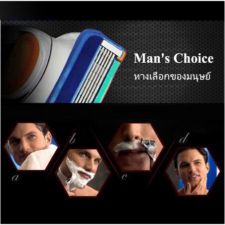 ภาพสินค้าGillette Fusion 5 Proglide Proshield 5 ชั้นใบมีดโกนหนวดสําหรับผู้ชาย จากร้าน longenkejith.th บน Shopee ภาพที่ 5