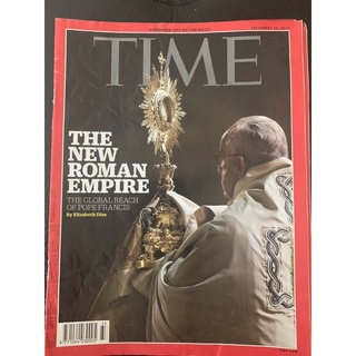 Time magazine September 28, 2015