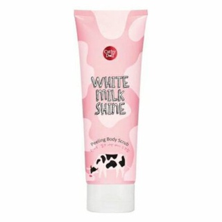 Cathy Doll White Milk Shine Peeling Body Scrub 320ml.เคที่ ดอลล์ สครับผิวกายไวท์มิลค์ชายน์  320มล.