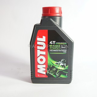 Motul 5100 4T 10W50 ปริมาณ 1 ลิตร (กึ่งสังเคราะห์ผสม Ester Base) น้ำมันเครื่อง โมตุล 5100 น้ำมันเครื่องรถจักรยานยนต์ 300