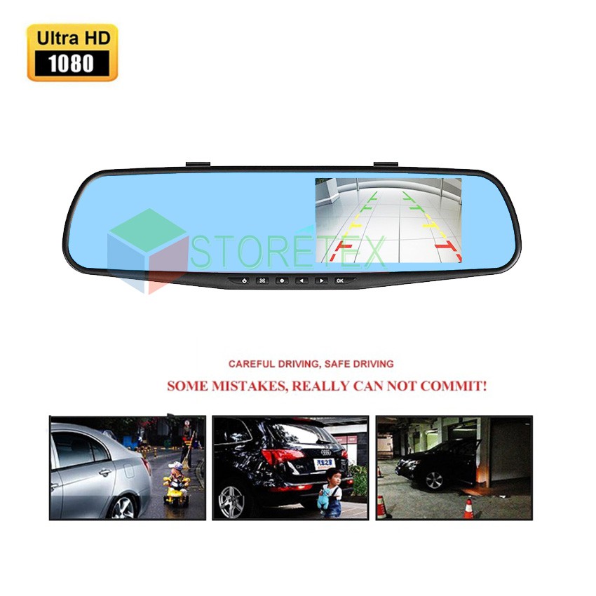 c102-car-camera-1080p-กล้องติดรถยนต์-กระจกกล้องหน้า-คมชัด-fullhd-free-micro-sdhc-card-16gb-class-10