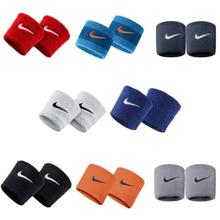 สินค้า Nike Collection ไนกี้ ผ้ารัดข้อมือ สายรัดข้อมือ อุปกรณ์สำหรับออกกำลังกาย Swoosh Wristbands (370)