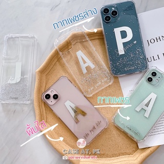 *ร้านไทย เคสใส่ชื่อ 2ชั้น เคสใสกากเพชร สั่งทำ case Samsung เคสA53 A73 s22ultra s21ultra zfilp3 iPhone13promax ทุกรุ่น