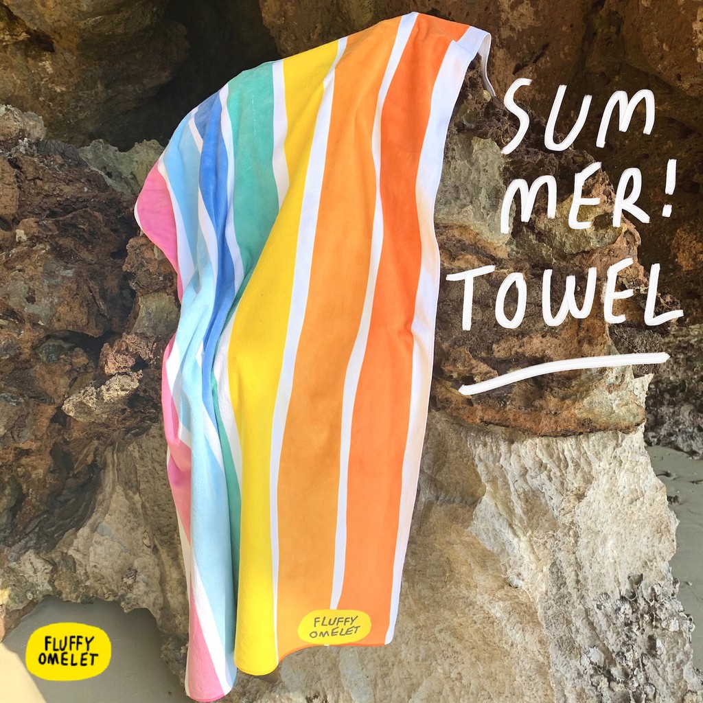fluffy-omelet-rainbow-towel