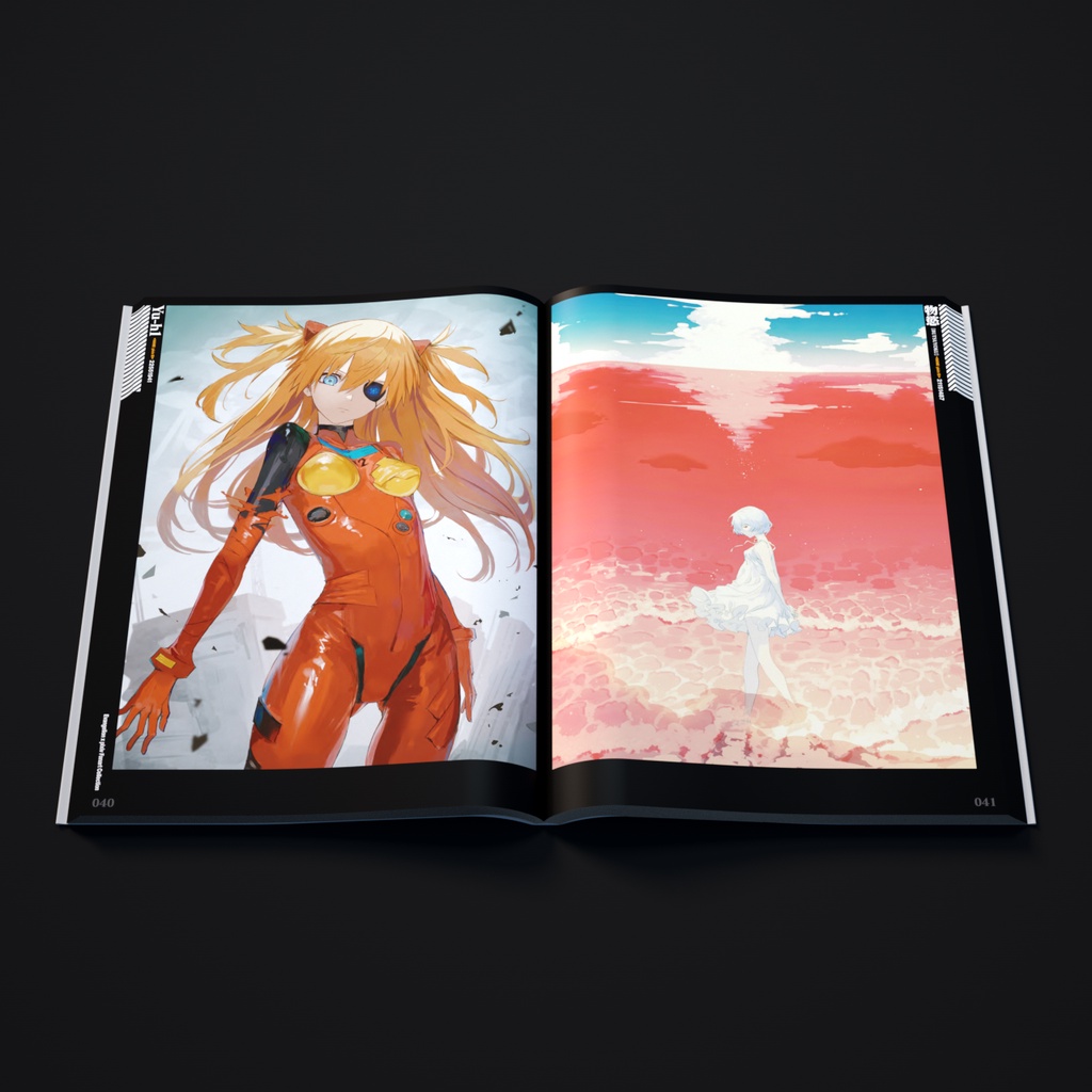 evangelion-x-pixiv-fanart-collection-หนังสือภาพ-evangelion-artbook-อื่นๆของ-evangelion-japanese-version