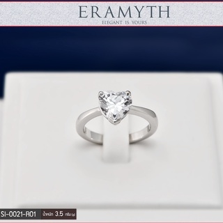 Eramyth Jewelry แหวน เงินแท้ SI-0021-R01 งานฝังเพชรสวิลCZ สินค้ามาตรฐานส่งออก(สินค้าพร้อมส่งในไทย)